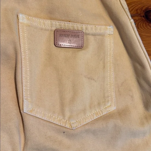 Rudy Jude Utility Jeans Size 2 Lemonade - Picture 11 of 16